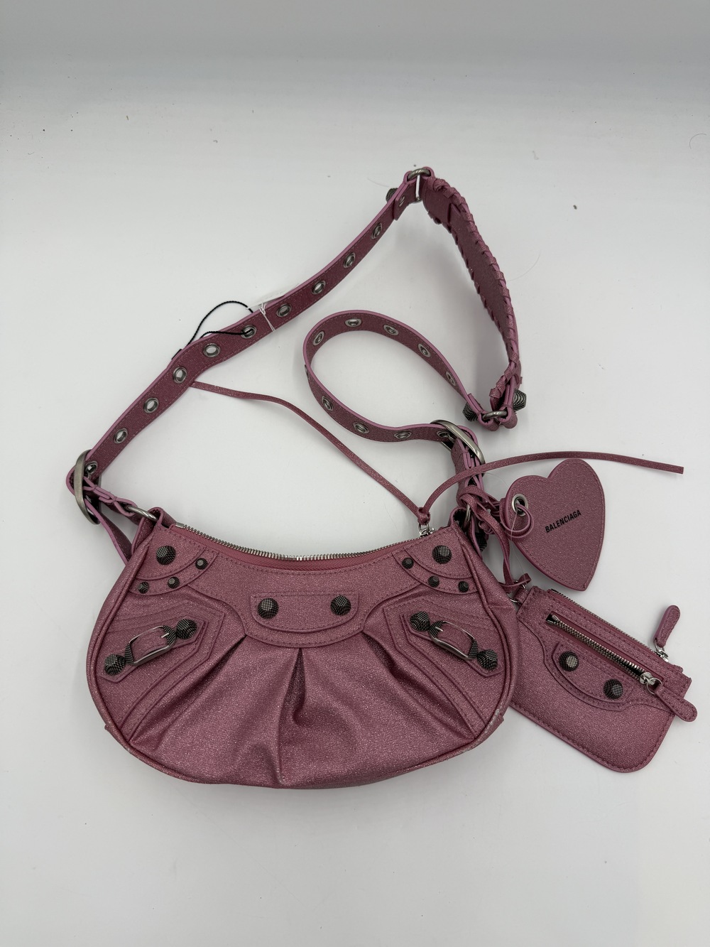 Balenciaga Glitter Le Cagole XS